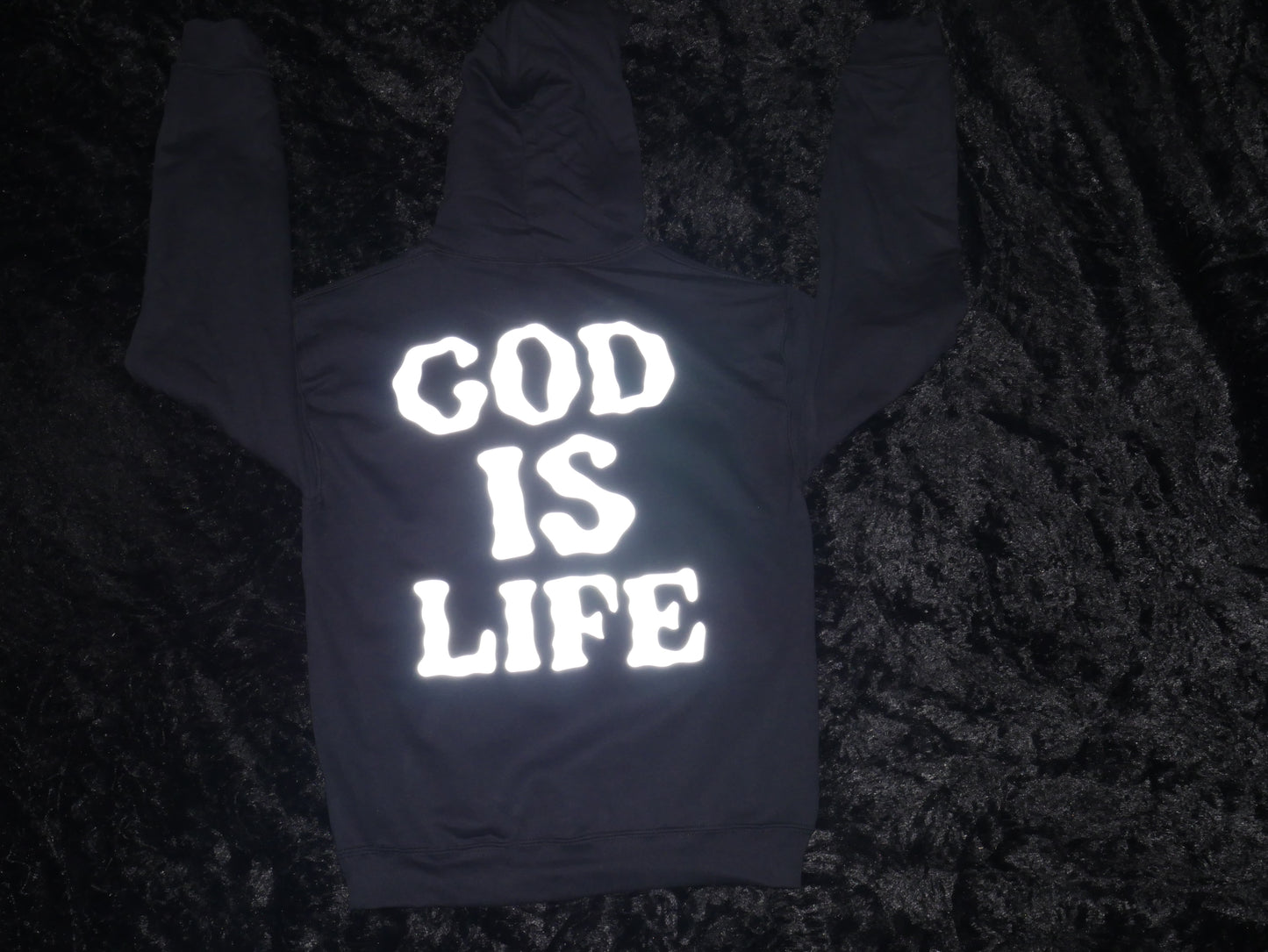 God is Life - Reflective Standard Hoodie