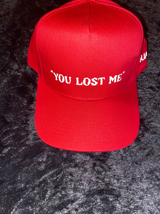 "You Lost Me" - Glow in the dark Snap back Hat