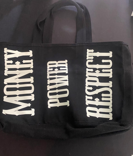 Glow in the dark Money  Power  Respect - Tote bag
